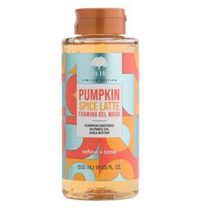 TREE HUT Pumpkin 18oz Pumpkin Spice Latte Foaming Gel Wash